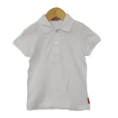 ミキハウス ORIGINAL ポロシャツ トップス 女の子 キッズ 男の子用 100サイズ ホワイト MIKIHOUSE 【中古】