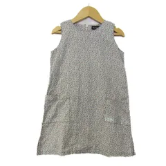 ラルフローレン ワンピース 花柄 トップス ベビー 女の子用 4Tサイズ ホワイト/ネイビー RALPH LAUREN 【中古】