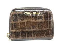 2025年最新】miu miu 財布 クロコの人気アイテム - メルカリ