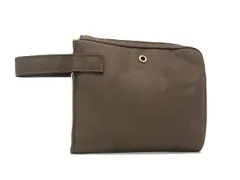 ■美品■ BVLGARI ブルガリブルガリ ナイロンキャンバス マルチケース マルチポーチ 小物入れ レディース メンズ ブラウン系 DI8876