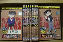 DVD 名探偵コナン Part30　1～10巻(3巻欠品) 9本セット ※ケース無し発送 レンタル落ち ZX1055