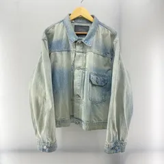 【中古】LEVI'S BLUETAB Type1 デニムジャケット サイズL A91370001　リーバイス[24]