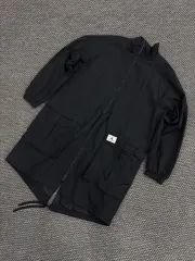 ジョーダン ロング ウーブン ウィンドブレーカー ブラックS