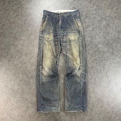 ブリーチ加工 ストレートデニム our legacy acne studios風 | Mercari