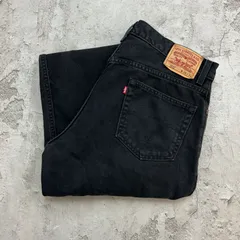 Levi's　リーバイス　505　ボトムス　デニムパンツ　古着　ブラック　黒色　W36 L34