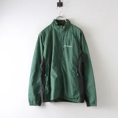 美品 ウィメンズ モンベル mont-bell ライトシェルジャケット L グリーン┃ナイロンジップアップブルゾン【2400014675108】
