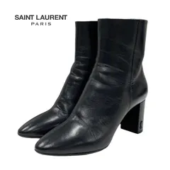 ✨️美品✨️ イヴサンローラン ミンクファー ショートブーツ ゴールド金具 黒 2025年最新】Saint Laurent レディース ブーツの人気アイテム - メルカリ