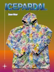 ICEPARDAL スノーボードウェア スキーウェア ジャケット 冬　レディース　11号　ウィンタースポーツ　多色　カラフル