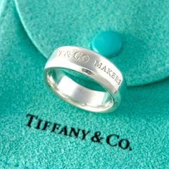 tiffany ティファニー メイカーズ ナローリング 925 14号 tiffany ティファニー メイカーズ ナローリング 925 14号 - メルカリ