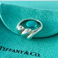 ティファニー 10号 キャンディー ツイスト ロープ コンビ リング VR1fe