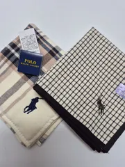 【新品】POLO RALPH LAUREN メンズハンカチ & タオルハンカチ セット