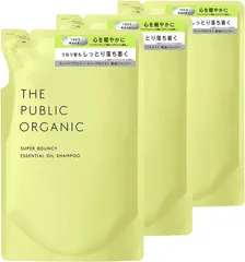ザ パブリック オーガニック スーパーバウンシー シャンプー 詰替 400ml ×3個セットのサムネイル