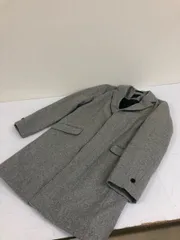 送料無料★AZUL by moussy アズールバイマウジー★ロングコート チェスターコート★グレー★メンズ　Lサイズ　#70314skake