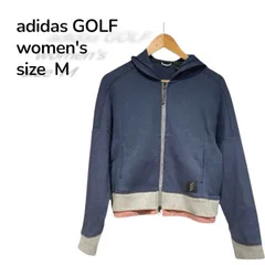 adidas  three stripes アディダスダブルジップフーディパーカーショート丈 レディース軽量✨ 商品番号GW-L-TP-AW-0011