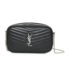 Saint Laurent サンローラン マトラッセ ミニ ルー チェーンクロス ルルバッグ モノミニバッグ 748849