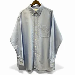 未使用品 UNIQLO ユニクロ JWアンダーソン オックスフォード オーバーサイズシャツ XXLサイズ ブルー サックス ボタンダウン 長袖シャツ 綿レーヨン 大きいサイズ メンズ 春 ゴーゴー古着久喜倉庫店 草2409