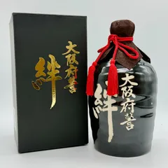 【未開封】レア物★大阪府警限定販売　 大阪府警『絆』 麦・芋焼酎　２本セット 未開封】レア物☆大阪府警限定販売 大阪府警『絆』 麦・芋焼酎 2本