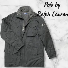 Polo by Ralph Lauren 90s ミリタリージャケット L メンズ ブラック ポロ ラルフローレンヴィンテージ