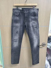 DIESEL ブラック デニム デニム ジーンズ ダメージジーンズ 29
