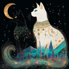 パネル生地　新柄　可愛い猫8柄　N