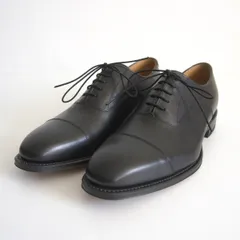 【試着のみ美品】REGAL【ストレートチップ レザーシューズ】25.5cm リーガル ブラック ビジネスシューズ 革靴 日本製 s2511010