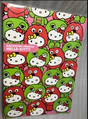 e-サンリオ-　ガチャピン & ムック　着ぐるみ　キティ　ノート