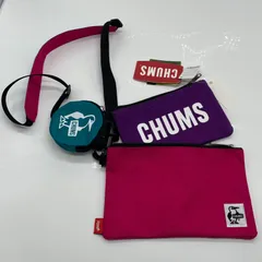 BN6752□チャムス CHUMS 未使用タグ付き 3Pショルダーポーチ スウェットナイロン 3P Shoulder Pouch Sweat Nylon ショルダーバッグ ポーチ 小物入れ 長財布 コインケース CH603625