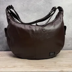 ✨極美品 未使用級 PORTER ポーター FREE STYLE フリースタイル ショルダーバッグ ブラウン 茶色 吉田カバン 斜めがけ ワンショルダー メンズ レディース
