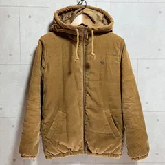 RODEO CROWNS WIDE BOWL ロデオクラウンズ ワイドボウル コーデュロイ 中綿 ジャケット ブルゾン ジャンパー アウター S ロゴ 刺繍 ブラウン キャメル レディース SG363-14