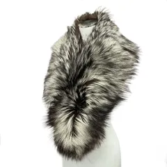 SAGA FOX サガフォックス ティペット  フォックスファー    ホワイト/ブラウン レディース / 240001170743