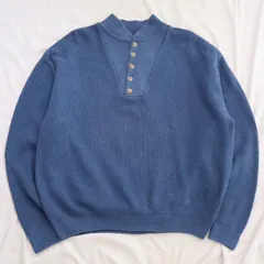90's L.L.BEAN "Jeep Sweater"　90年代　エルエルビーン　ジープセーター　コットンニット　Made in USA アメリカ製