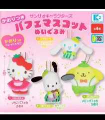 サンリオキャラクターズ パフェ マスコット ぬいぐるみ ガチャ 全種出品