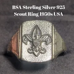 2026年最新イーグルスカウトの人気アイテム 70s Boy Scout Ring 