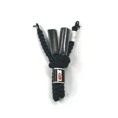 新品 男 メンズ 正絹 羽織紐 紺 手組紐 Ｓカン付き 丸組 羽織 はおりひも