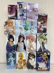 未開封　美少女　プライズ　フィギュア　まとめ　計15点　EXQフィギュア　まどマギ　アイマス　SAO　ウマ娘　他　（ME27-2816)