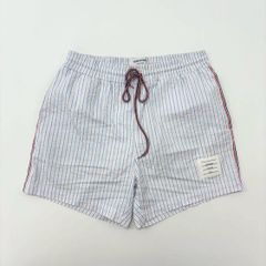 美品 THOM BROWNE ショートパンツ ハーフパンツ スイムショーツ THOM BROWNE スイムショーツ イタリア製 - メルカリ