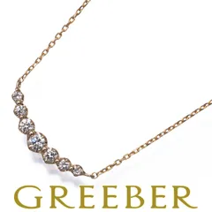 4℃ ダイヤモンド　ネックレス　K18 ラインネックレス　5石 2025年最新】4°c ネックレス k18 ダイヤモンド ラインの人気アイテム