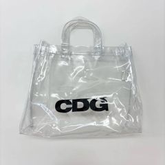 CDG コムデギャルソン クリアトートバッグ PVC - メルカリ