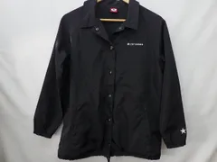 コンバース CONVERSE ナイロンジャケット ブラック Mサイズ 上着 アウター 中古品