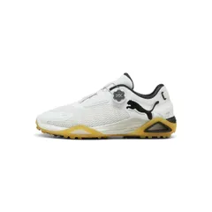 正規品 メンズ ゴルフ シャドウキャット ニトロ ディスク スパイクレスシューズ （PUMA White-PUMA Black-Gum）