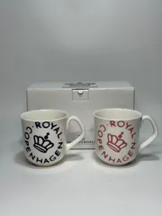 りぼんぼん様専用！未使用品！ロイヤルコペンハーゲン 「ニューシグネチャー」マグカップ ペア ネイビー/ピンク