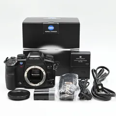 希少な美品 KONICA MINOLTA α-7 DIGITAL SONYデジイチの先代？KONICA MINOLTA α-7 DIGITAL プレジェネデジカム