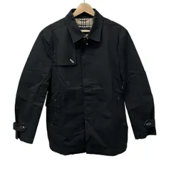 Burberry Black Label(バーバリーブラックレーベル) コート サイズM メンズ - 黒 長袖/春/秋