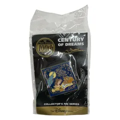 186001 新品未使用 Disney ディズニー 100周年記念 ピンバッジ 美女と野獣