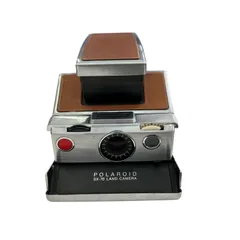 186000 POLAROID ポラロイド 現状品　ポラロイドカメラ SX-70  ブラウンのサムネイル