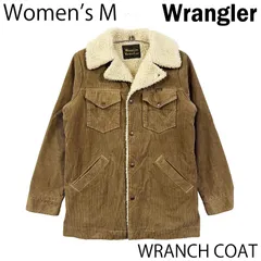 【USED／ウィメンズM】WRANGLER ランチコート コーデュロイ ベージュ