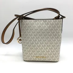 ◎◎MICHAEL KORS マイケルコース キンバリー スモールバケット ショルダーバッグ 斜め掛け  35F8GKFM1V アイボリー
