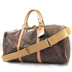 【ビンテージ品!!送料無料!!】  ESCADA エスカーダ レザー ショルダー ボストンバッグ 大容量 革製品 旅行 レトロ ドラム