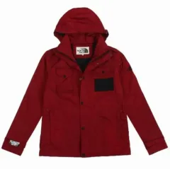 (110)ザノースフェイス リエル DARK RED ウィンドブレーカー ジャケット