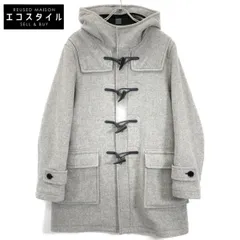 BLACK LABEL CRESTBRIDGE ブラックレーベルクレストブリッジ ｸﾞﾚｰ ｳｰﾙ ﾀﾞｯﾌﾙｺｰﾄ L